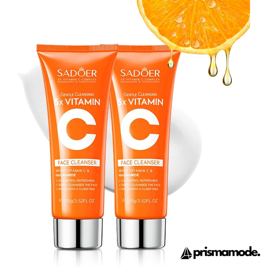 Limpiador Facial Iluminador con 5 Vitaminas C