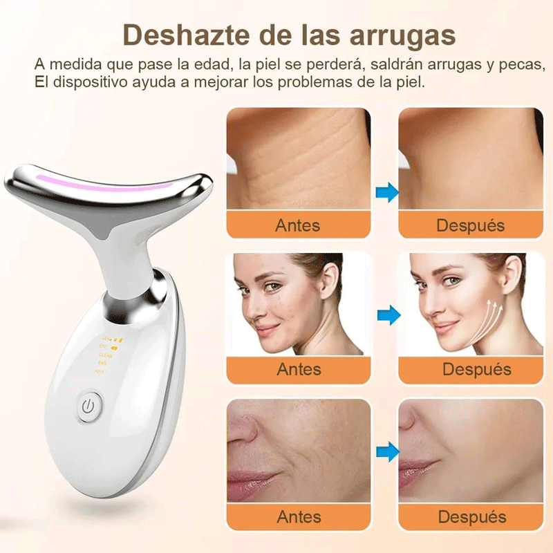 Masajeador facial lifting EMS - ¡Para una piel radiante!