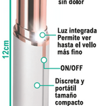 Depiladora Facial - Piel suave, sin dolor y en segundos